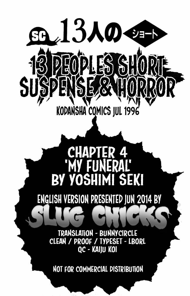 13-nin no Short Suspense and Horror Chapter 4 - Trang 2