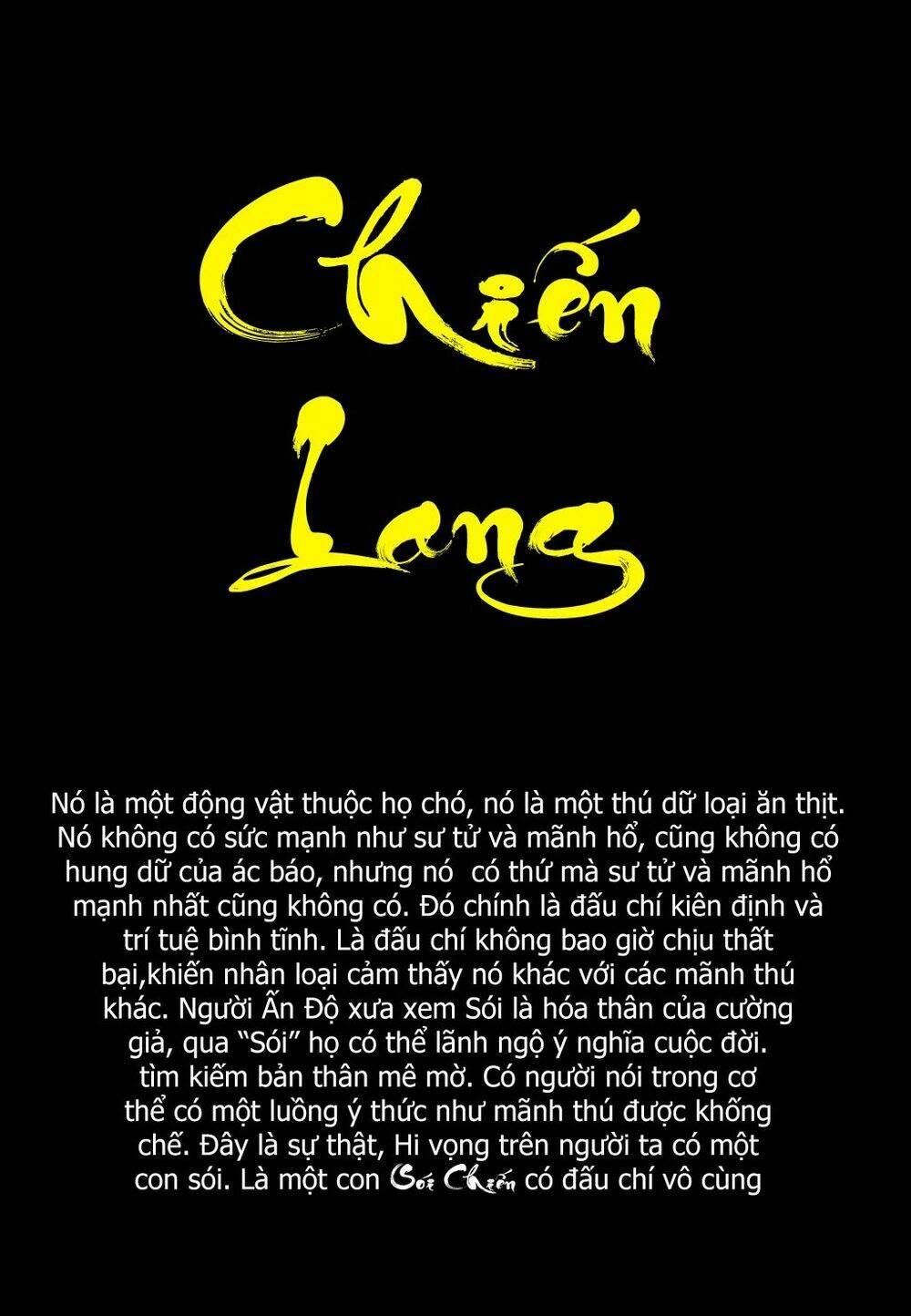 mạt nhật chiến lang chương 1 - Trang 2