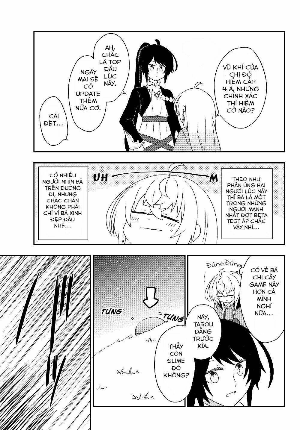 bishoujo ni natta kedo, netoge haijin yattemasu chapter 5.2: - slime và tôi yếu ớt!? (part 2) - Trang 2